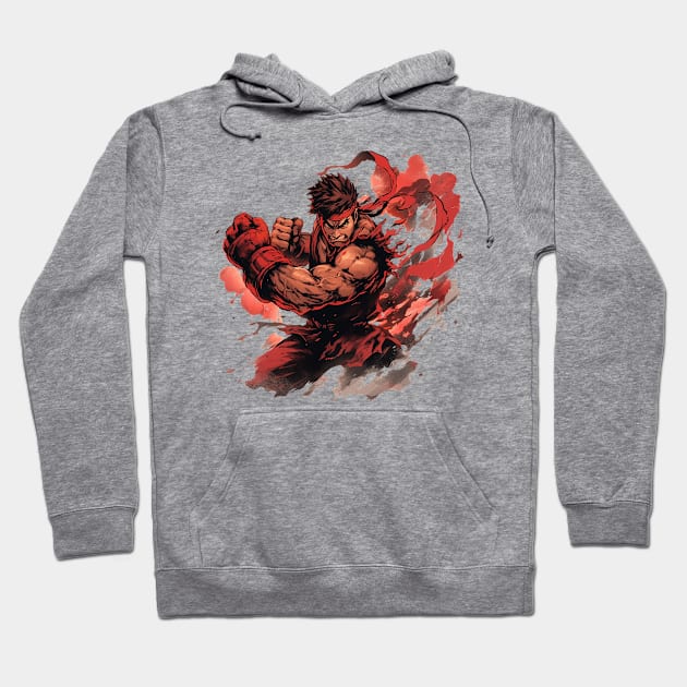 ryu Hoodie by piratesnow